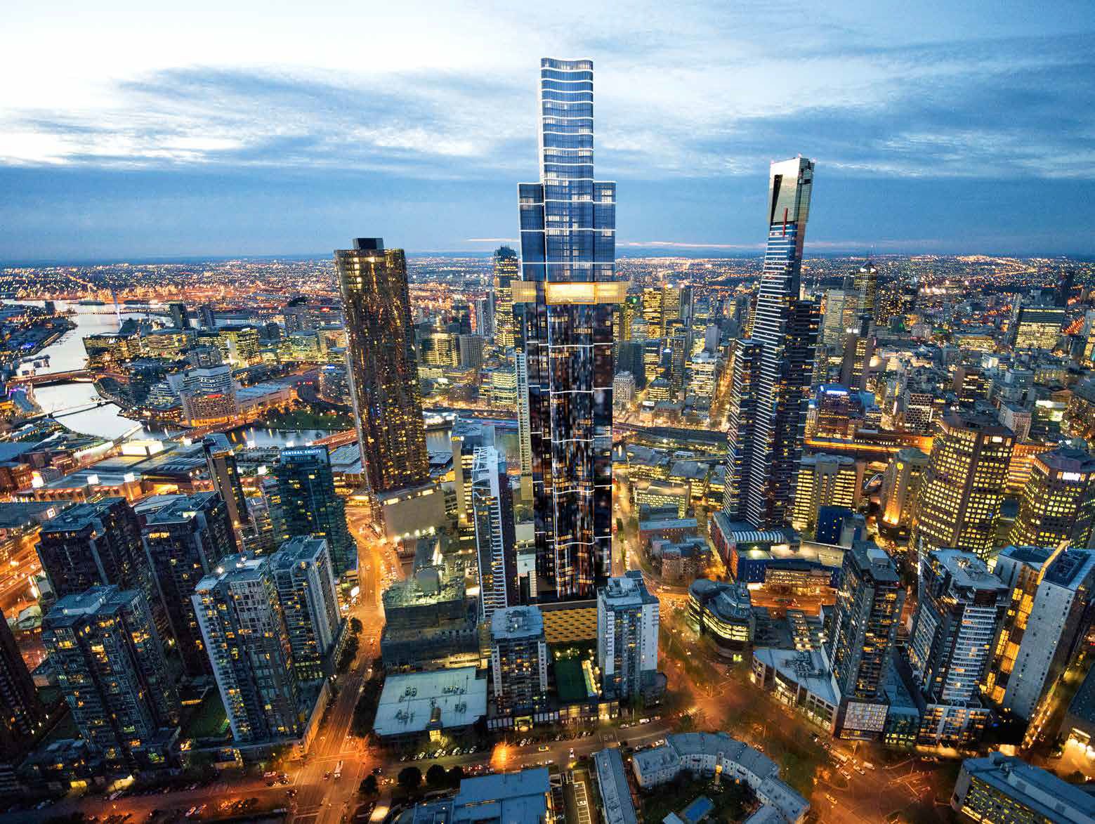 Australia 108 facade