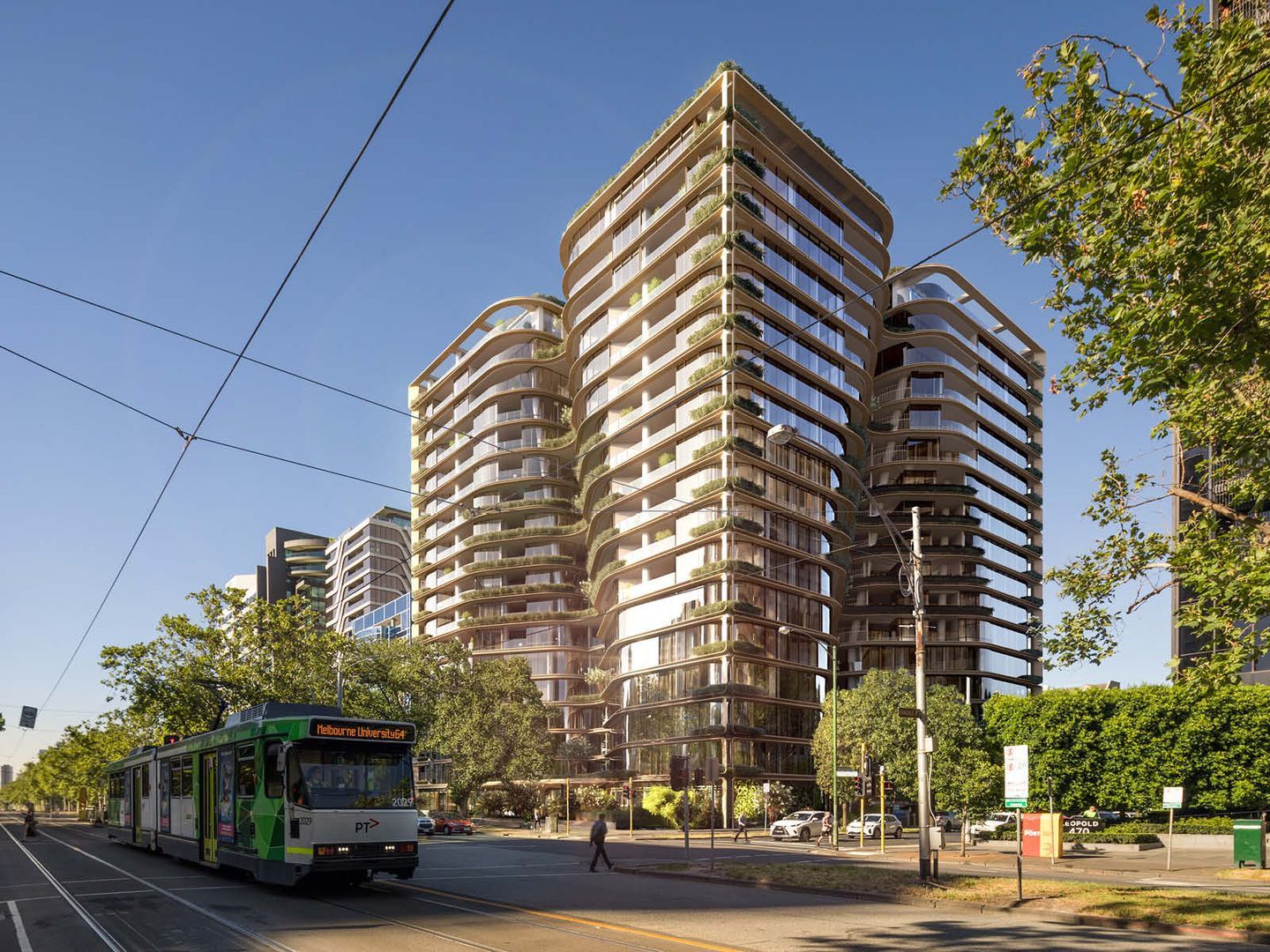 Park quarter facade
